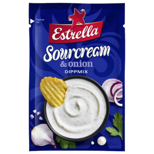 Estrella Sourcream & Onion Dippmix 24G