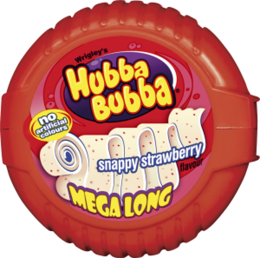 Hubba Bubba Tape Strawberry 56G