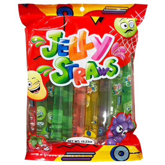 Jelly Straws Assorted Flavors 432G