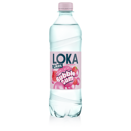 Loka Likes - Merry Berry Bubble Gum 500Ml