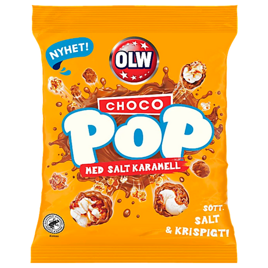 Olw Choco Pop Salt Karamell 80G
