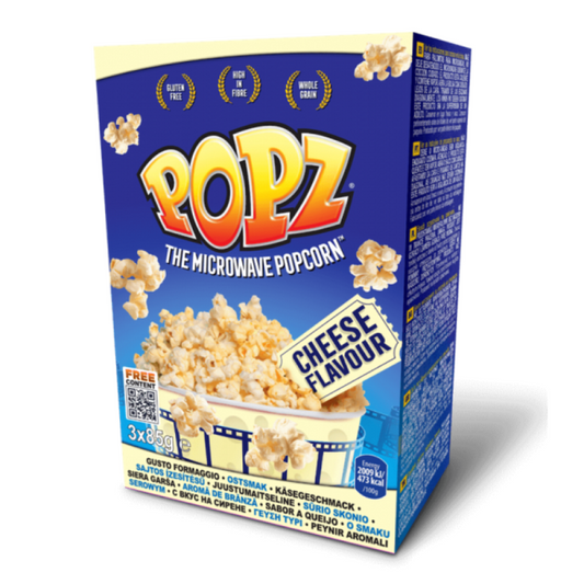 Popz Micropopcorn Cheese 3X85G