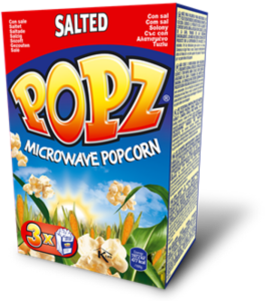 Popz Micropopcorn Salta 3-Pack 90G