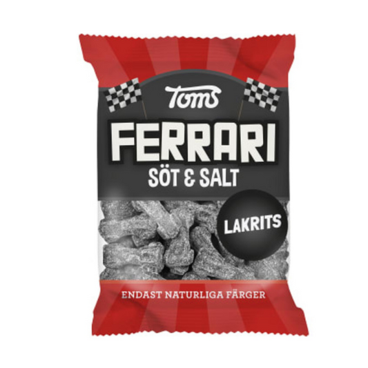 Toms - Ferrari Söt & Salt Lakrits 110G