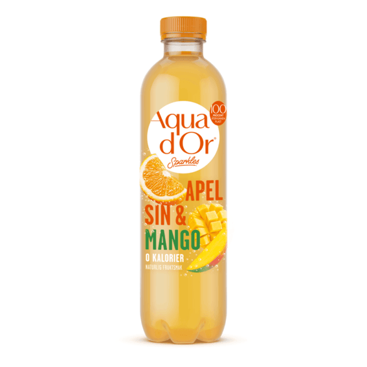 Aquador Sparkles - Apelsin & Mango 500Ml