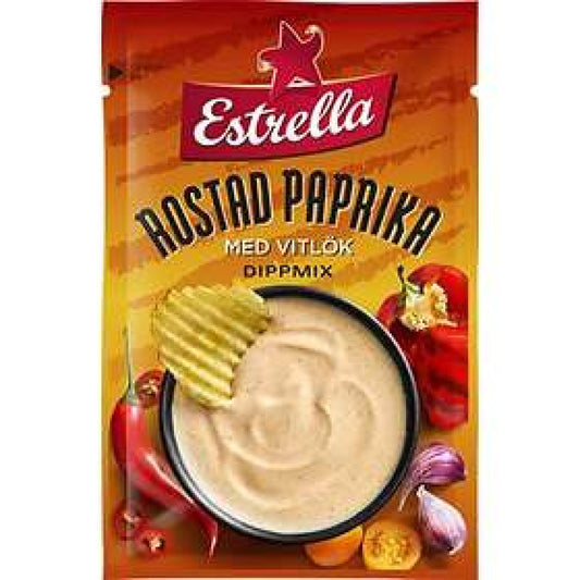 Estrella Rostad Paprika Dipmix 24G
