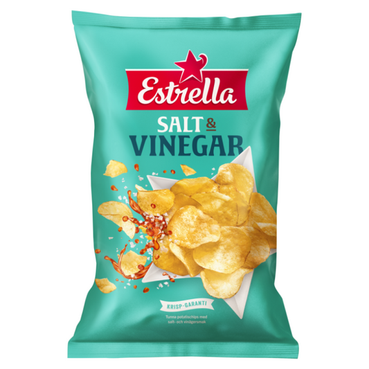 Estrella - Salt & Vinegar 175G