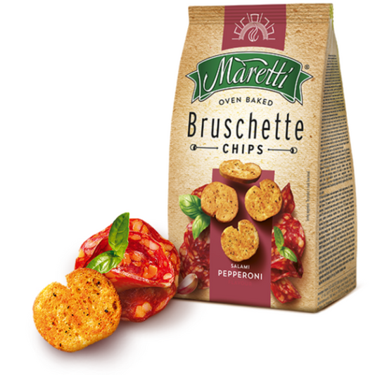 Maretti - Bruschette Chips Salami Pepperoni