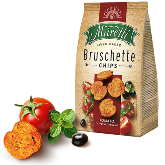 Maretti - Bruschette Chips Tomato Olives Oregano