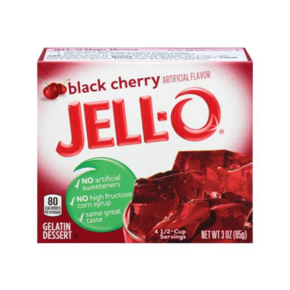 Jell O Cherry Tjosken 2193