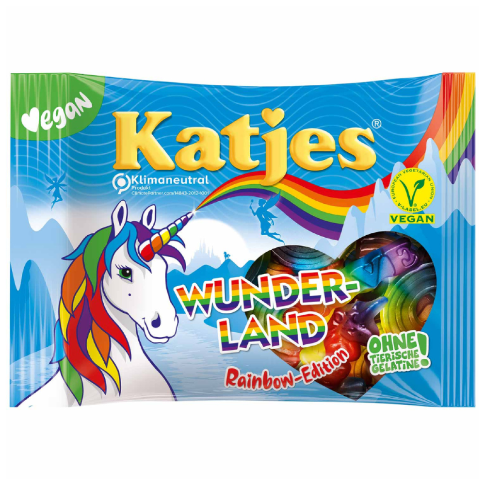 Katjes Wunderland Rainbow Edition 200G Vegan