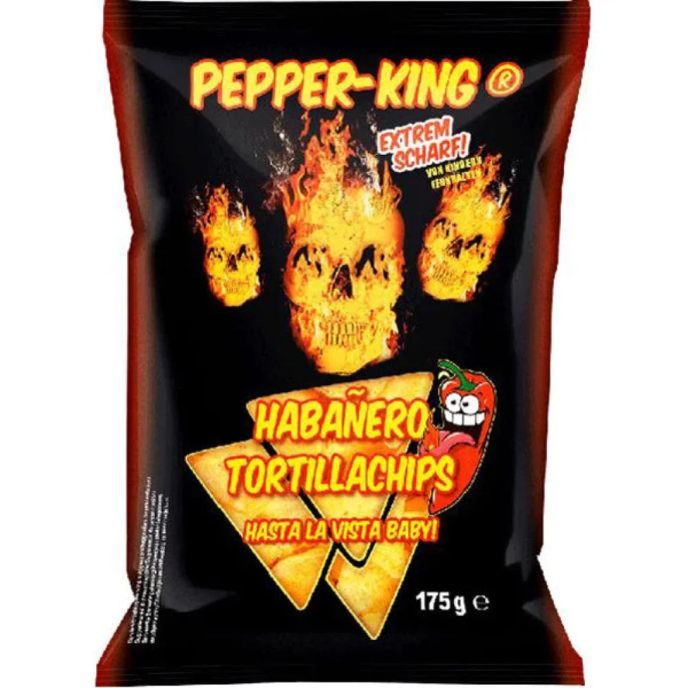 Pepper-King Habañero Tortillachips 175G